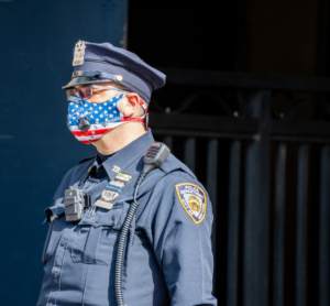 An NYPD Police officer