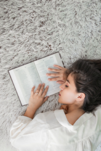 Person sleeping after preparing for the NYC Sanitation Exam