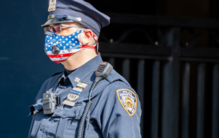 An NYPD officer