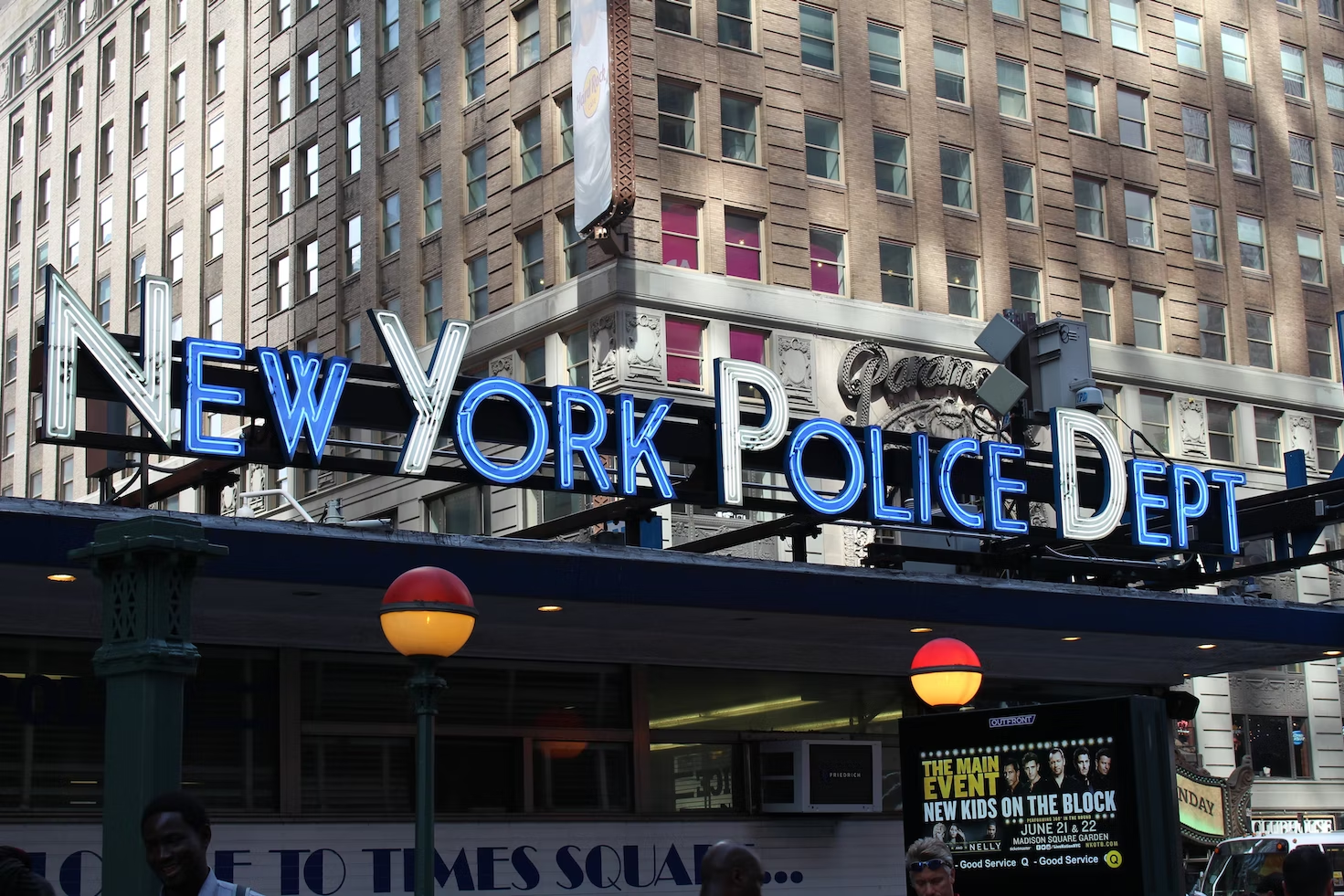 An NYPD precinct