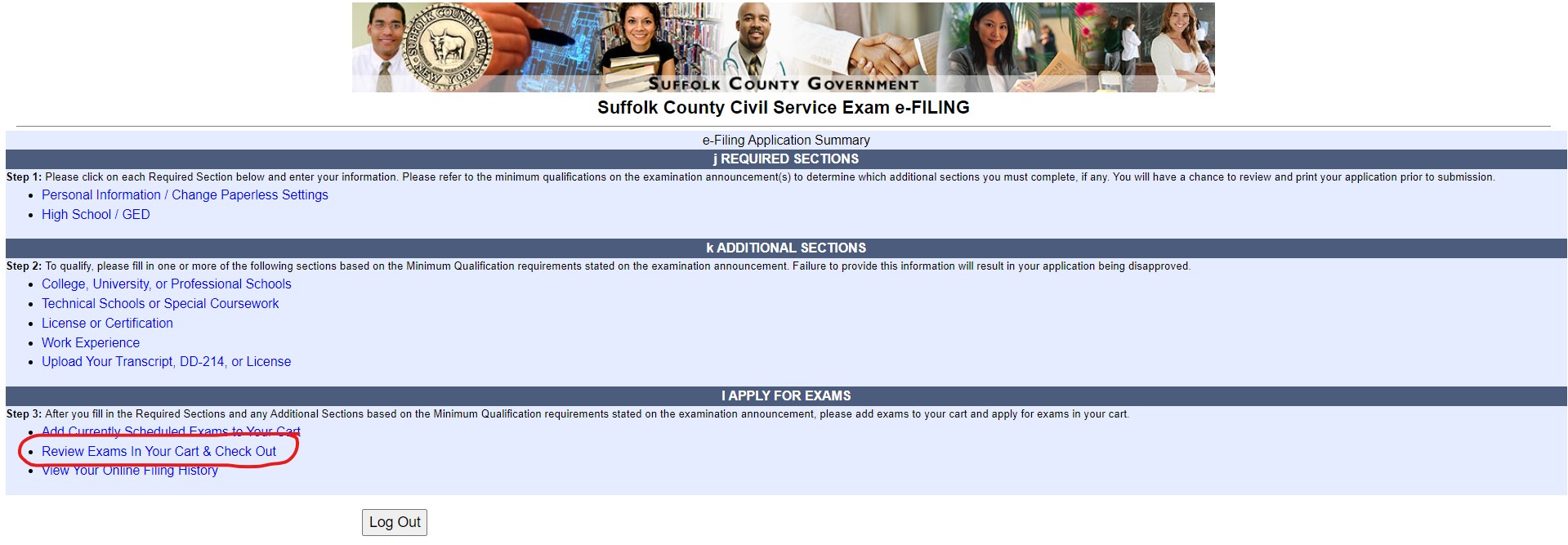 Filing for the Suffolk Police Exam Civil Service Success