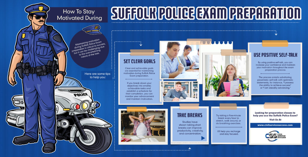 How to Stay Motivated During Suffolk Police Exam Preparation – Infographic